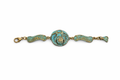 Ancient Scarab Bracelet with Patina Finish – Egyptian-Inspired Statement Jewelry