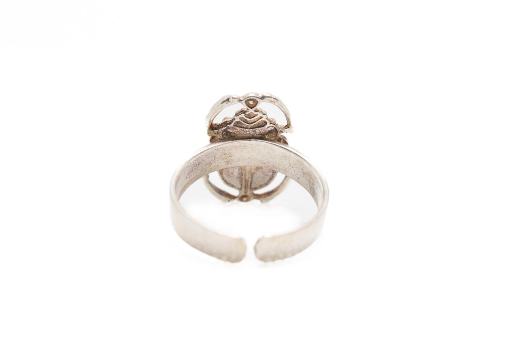 Royal Scarab Guardian Ring