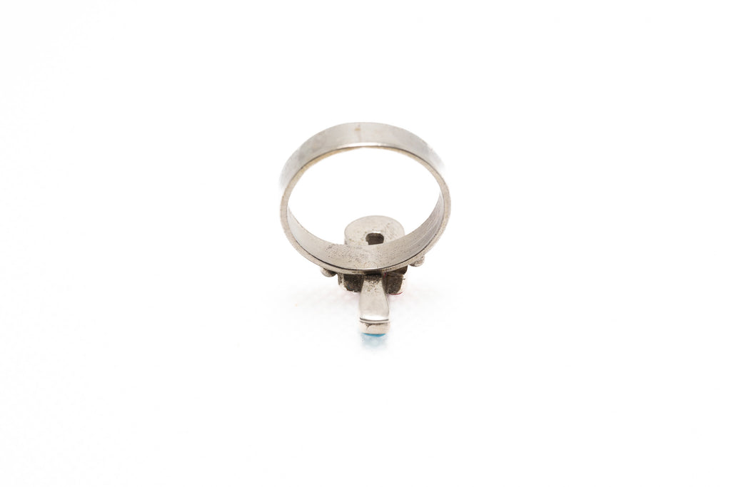 Sacred Trinity Ankh Ring