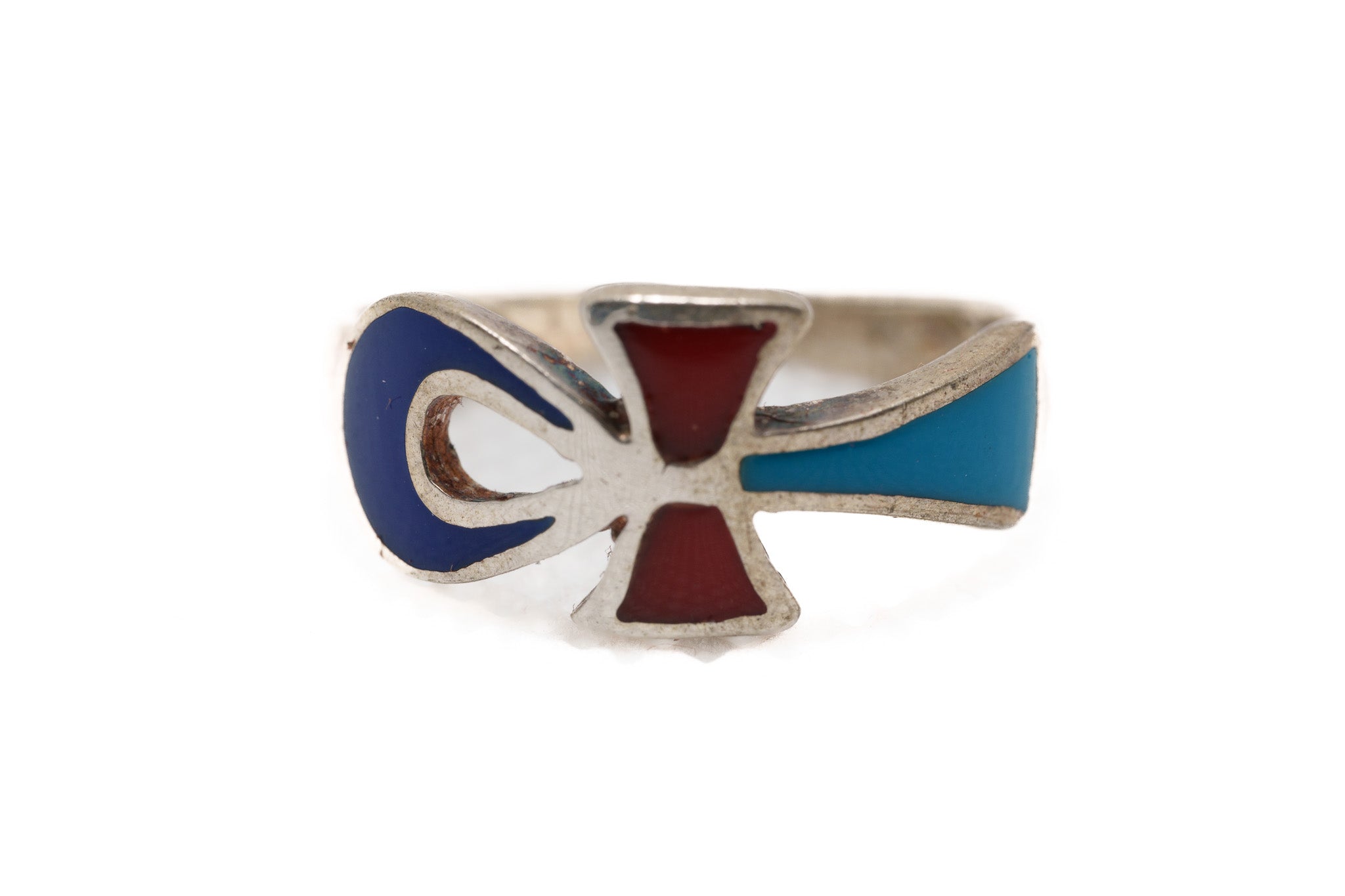 Royal Trinity Ankh Ring