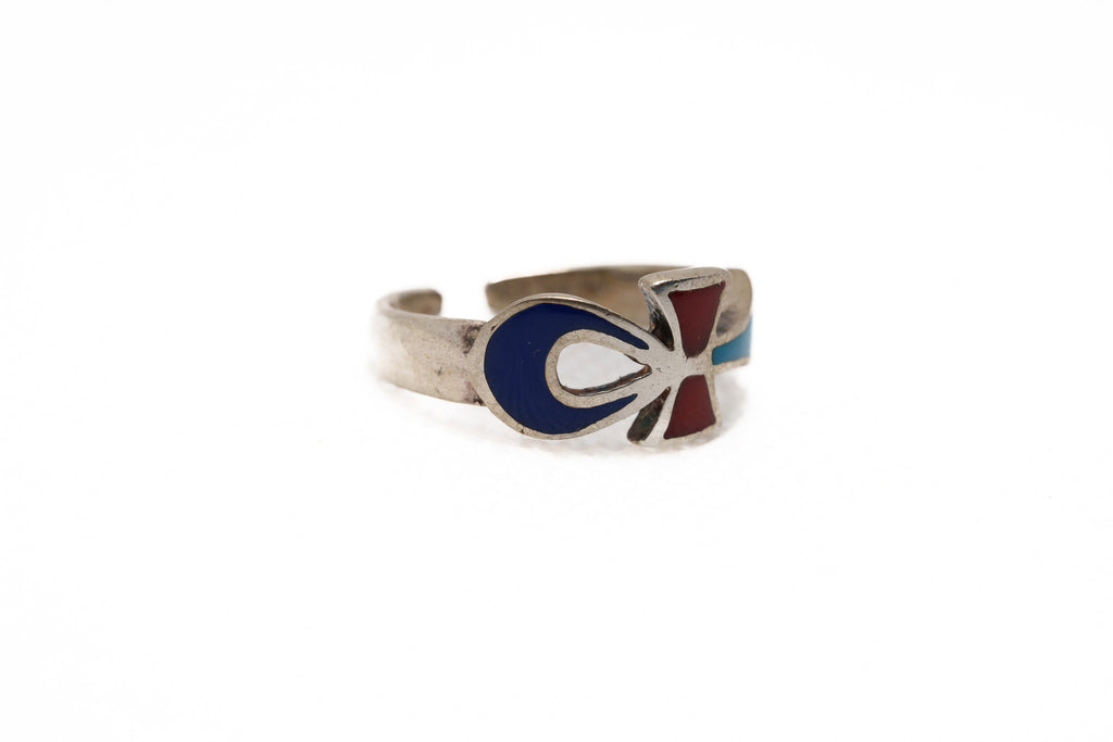 Royal Trinity Ankh Ring