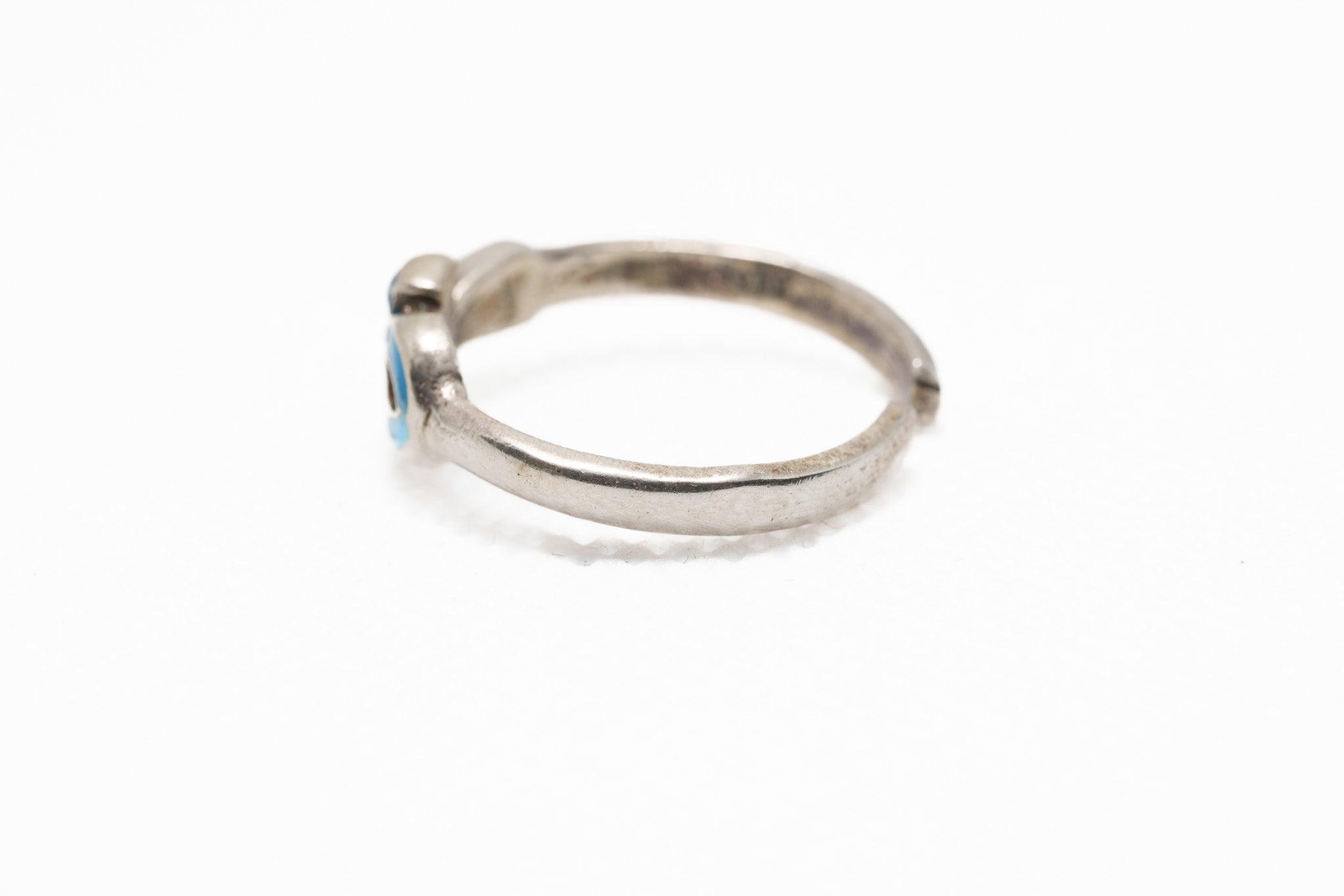 Dual-Blue Ankh of Vitality Ring