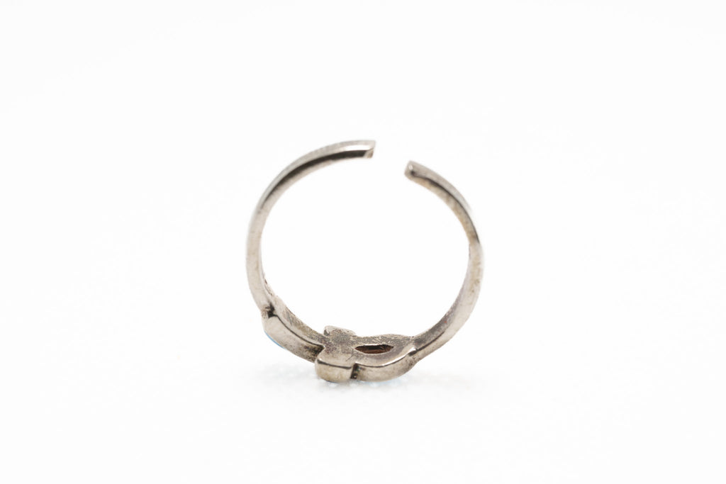 Dual-Blue Ankh of Vitality Ring