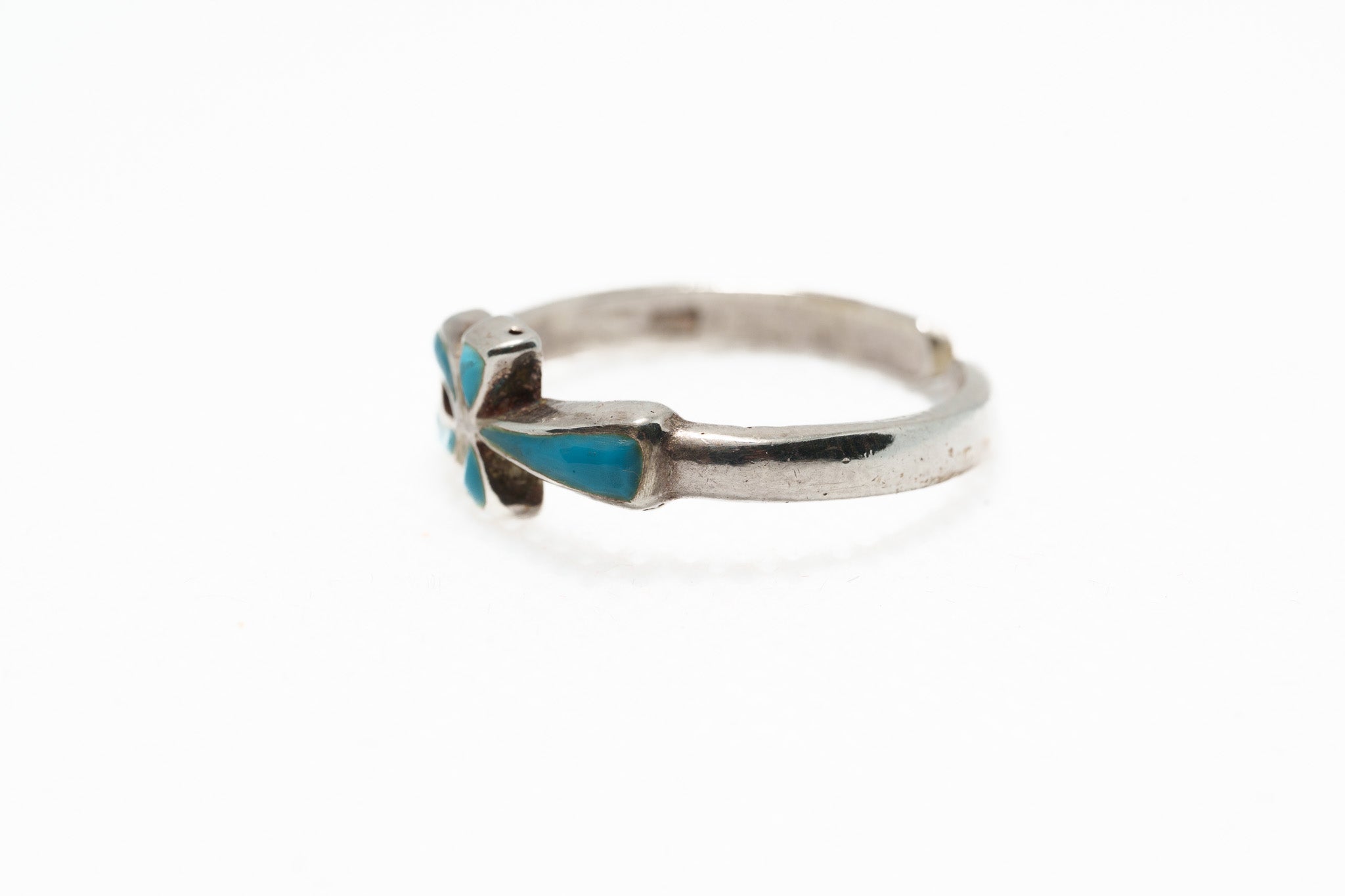 Turquoise Ankh of Eternal Life Ring