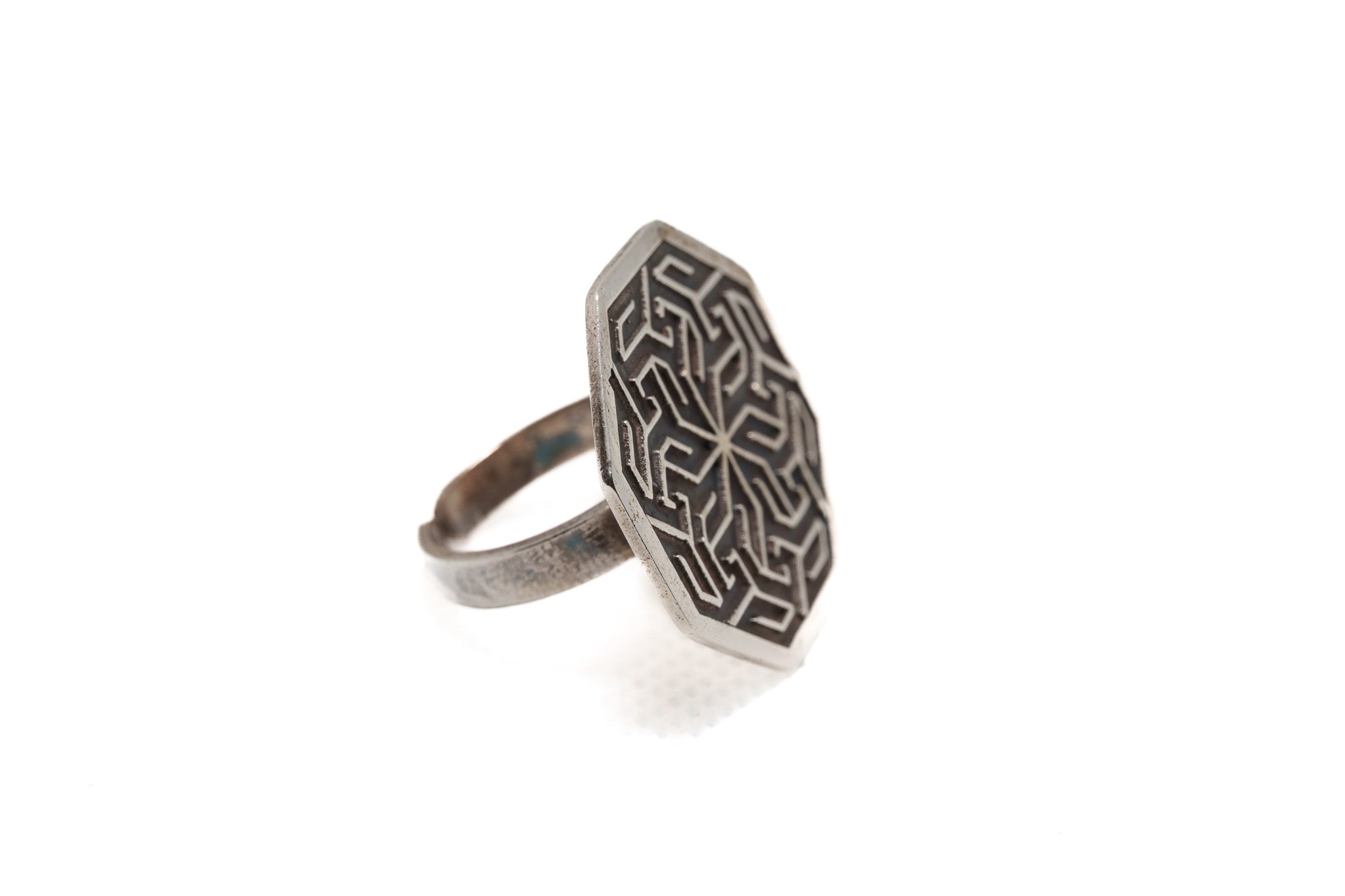 Octagonal Unity Seal Ring