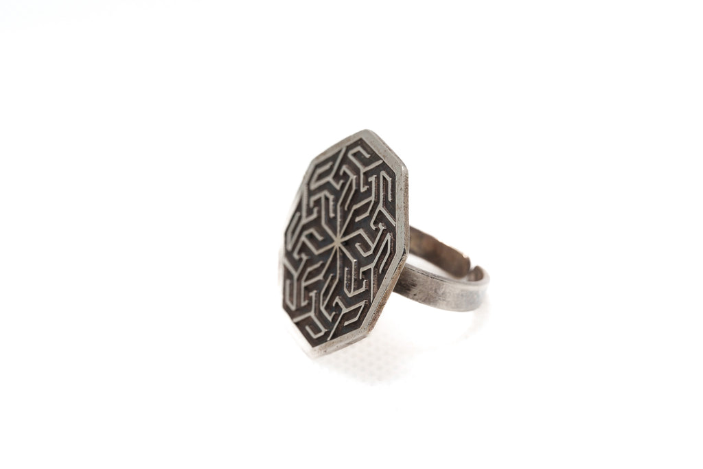 Octagonal Unity Seal Ring