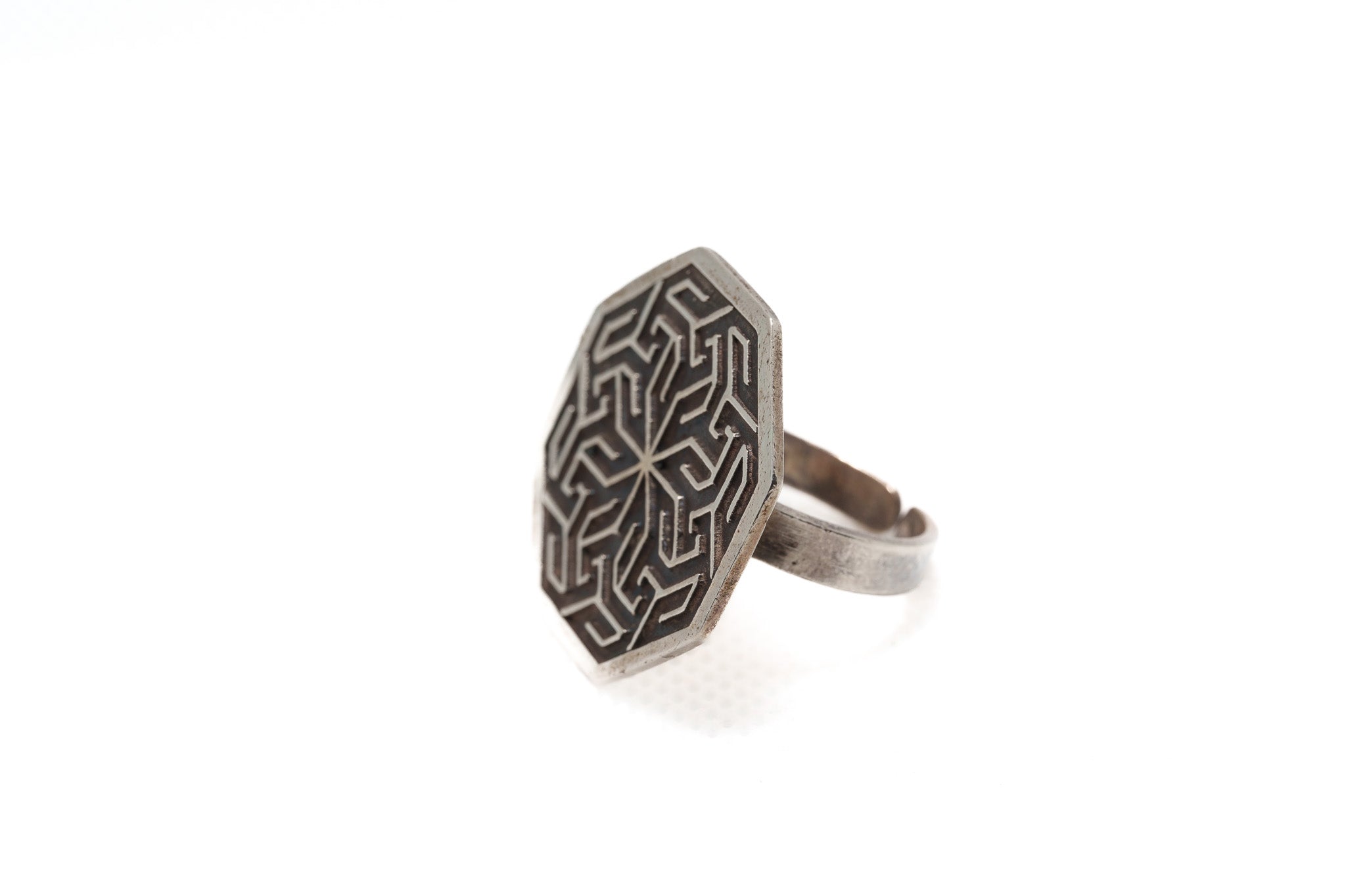 Octagonal Unity Seal Ring