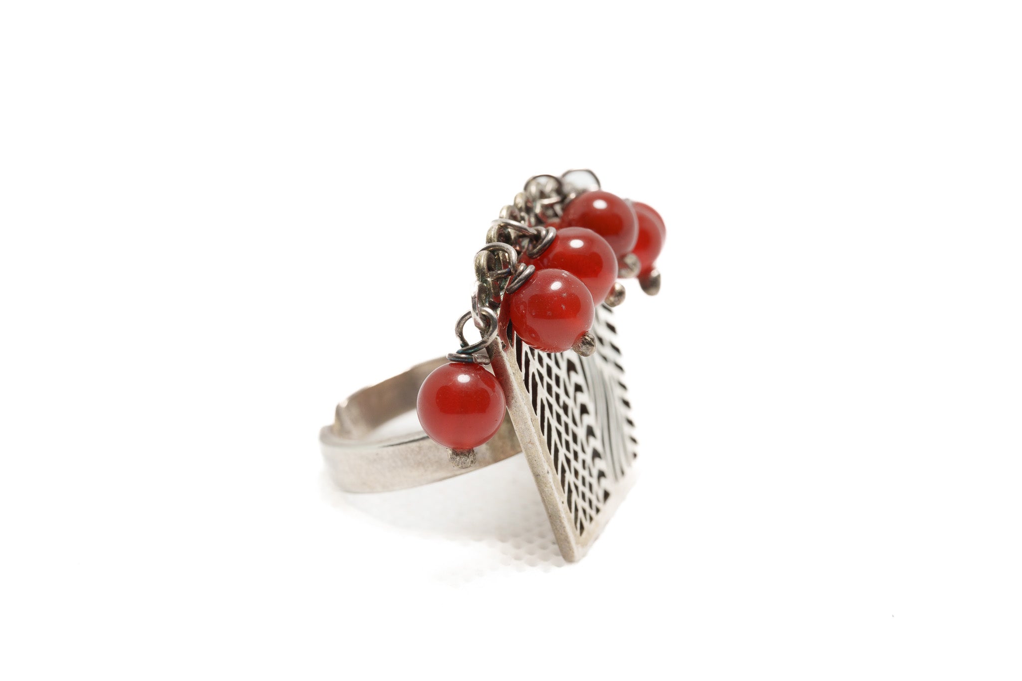 Crimson Crown Ring