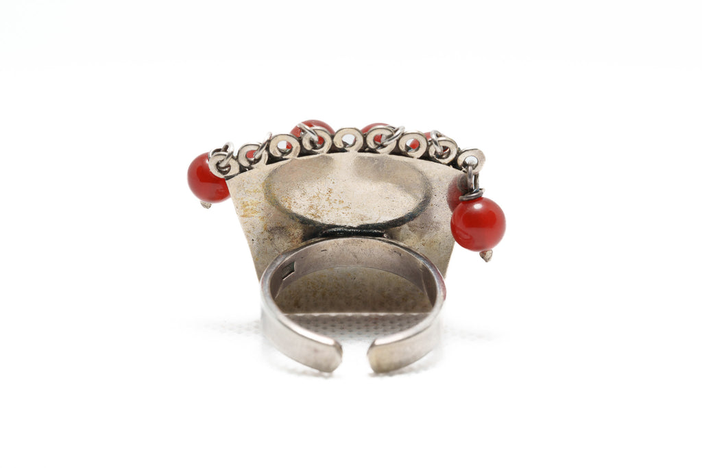 Crimson Crown Ring