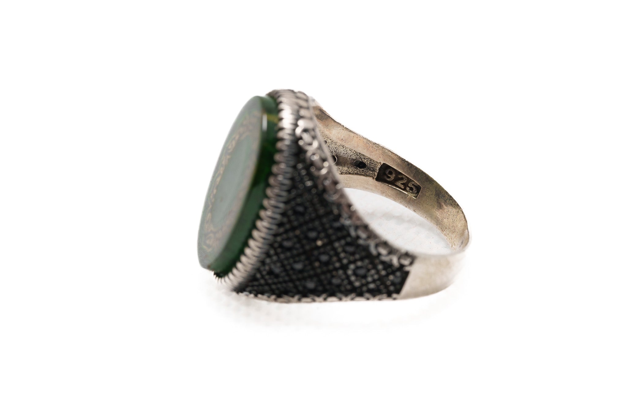 Emerald Throne Signet Ring
