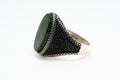 Emerald Throne Signet Ring