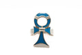 Azure Ankh Ring