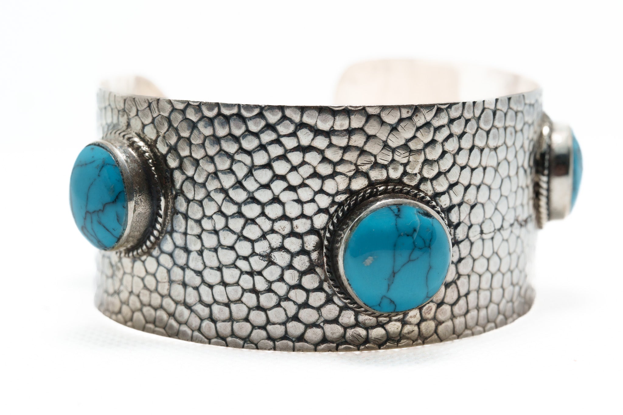 Temple Turquoise Warrior Cuff