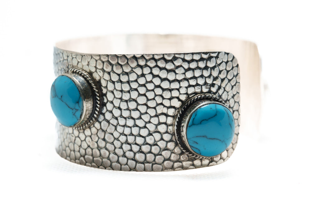 Temple Turquoise Warrior Cuff