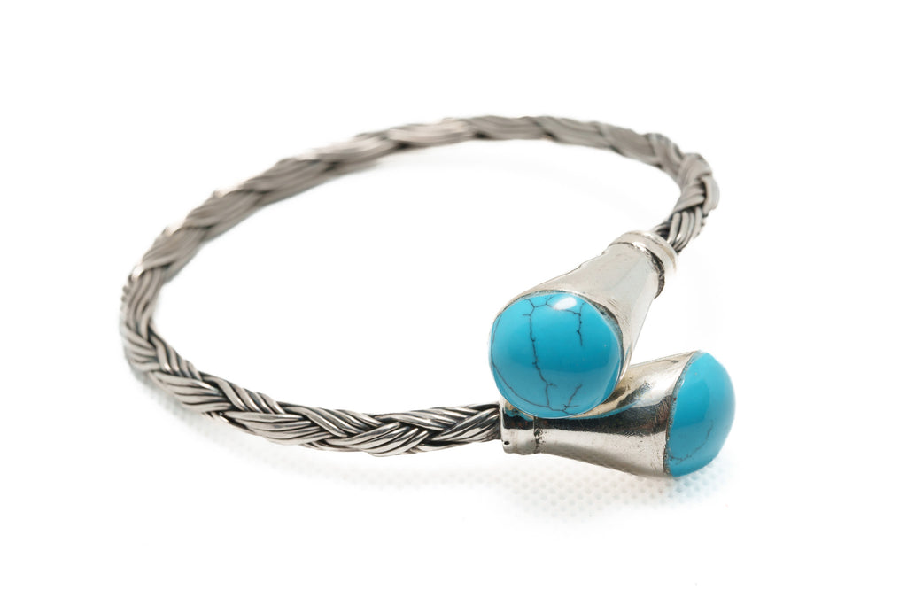 Nile Twin Turquoise Cuff