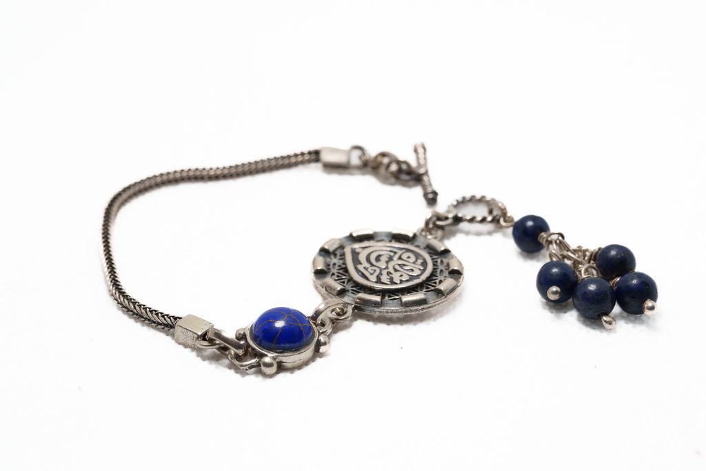 Royal Delta Medallion Bracelet