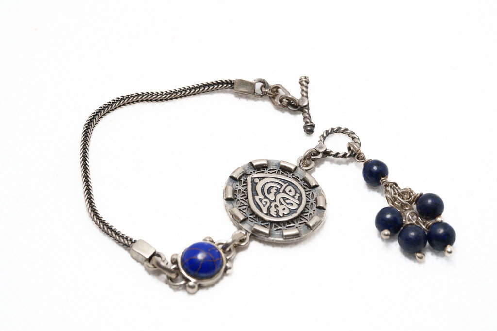 Royal Delta Medallion Bracelet
