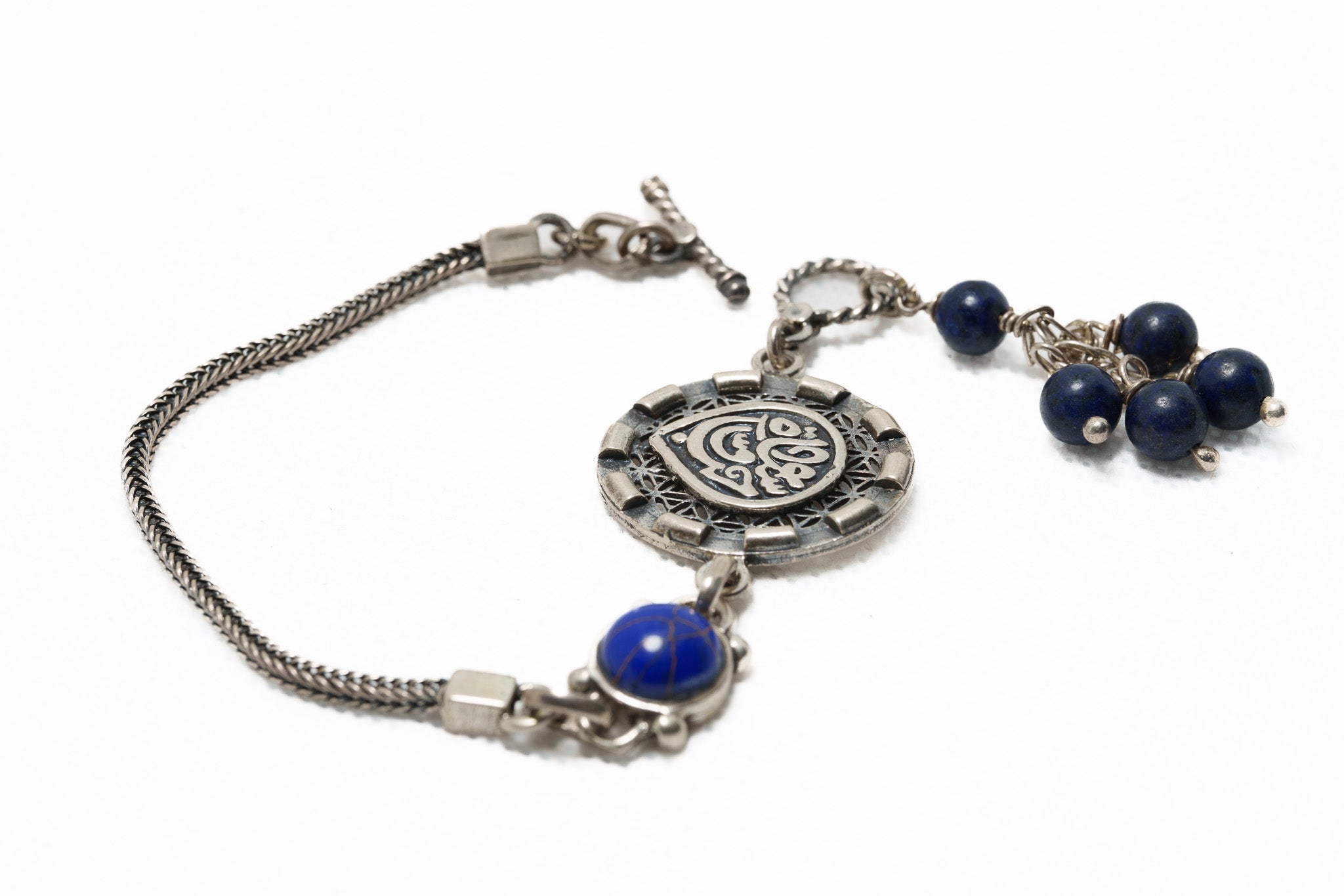 Royal Delta Medallion Bracelet
