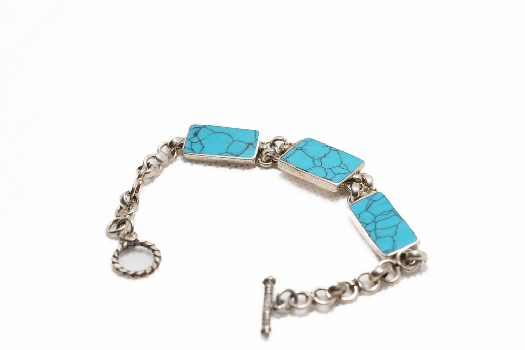 Eternal Turquoise Panel Bracelet
