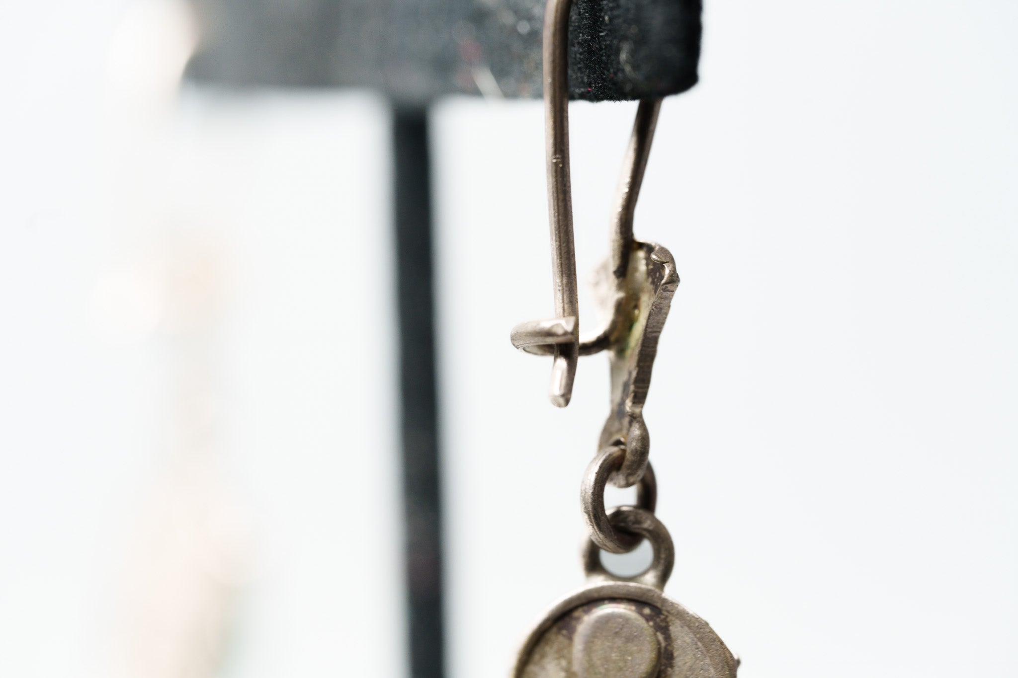 Handcrafted Egyptian scarab beetle earrings