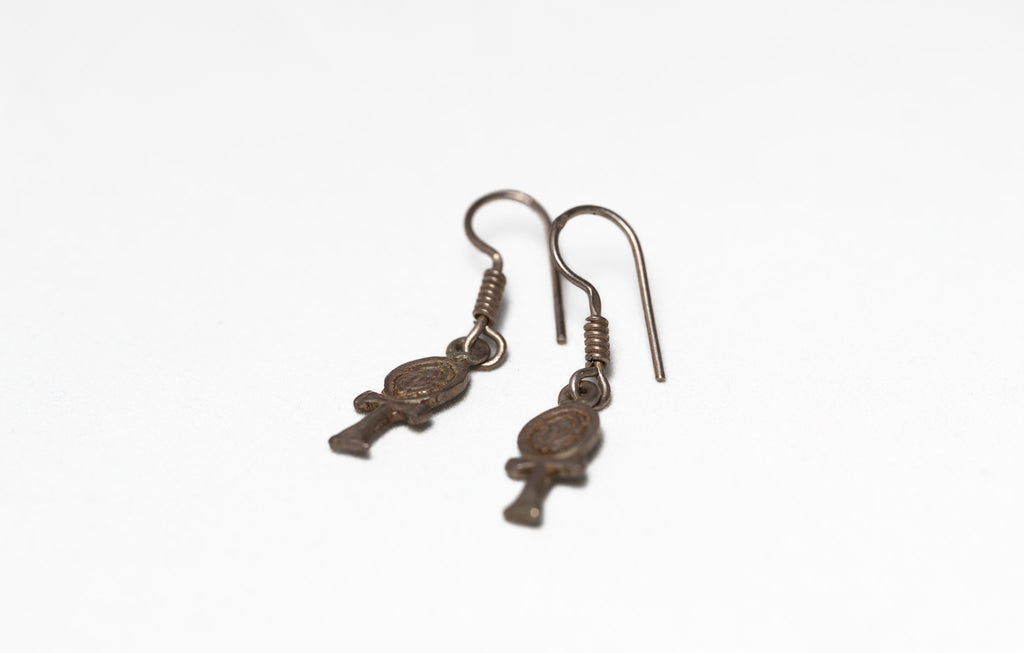 The Ankh Key of Life Earrings