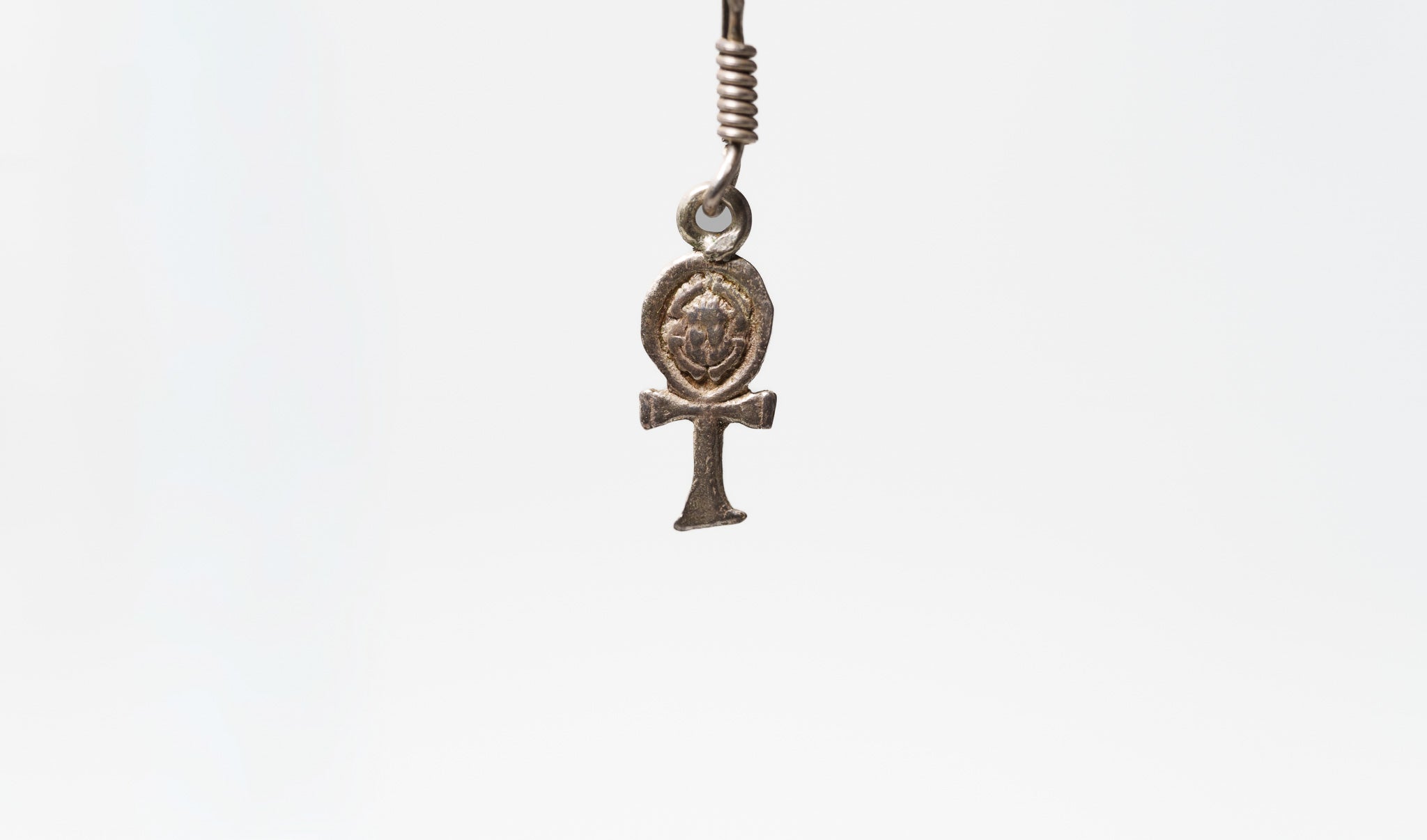 The Ankh Key of Life Earrings