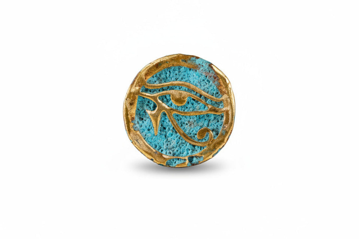 Gold All seing eye of Horus