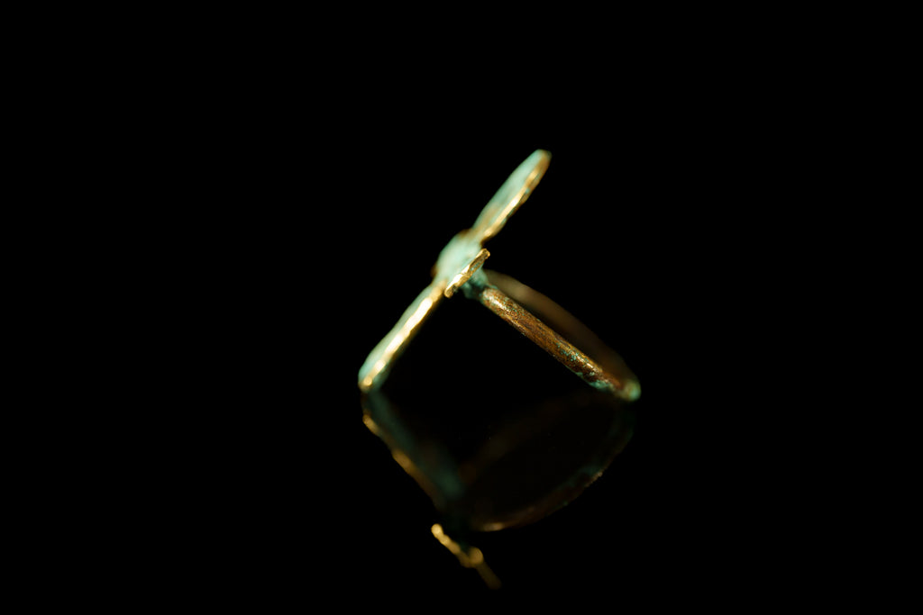 Key of Life Patina Ring