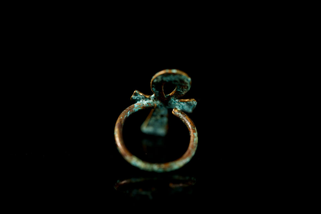Key of Life Patina Ring