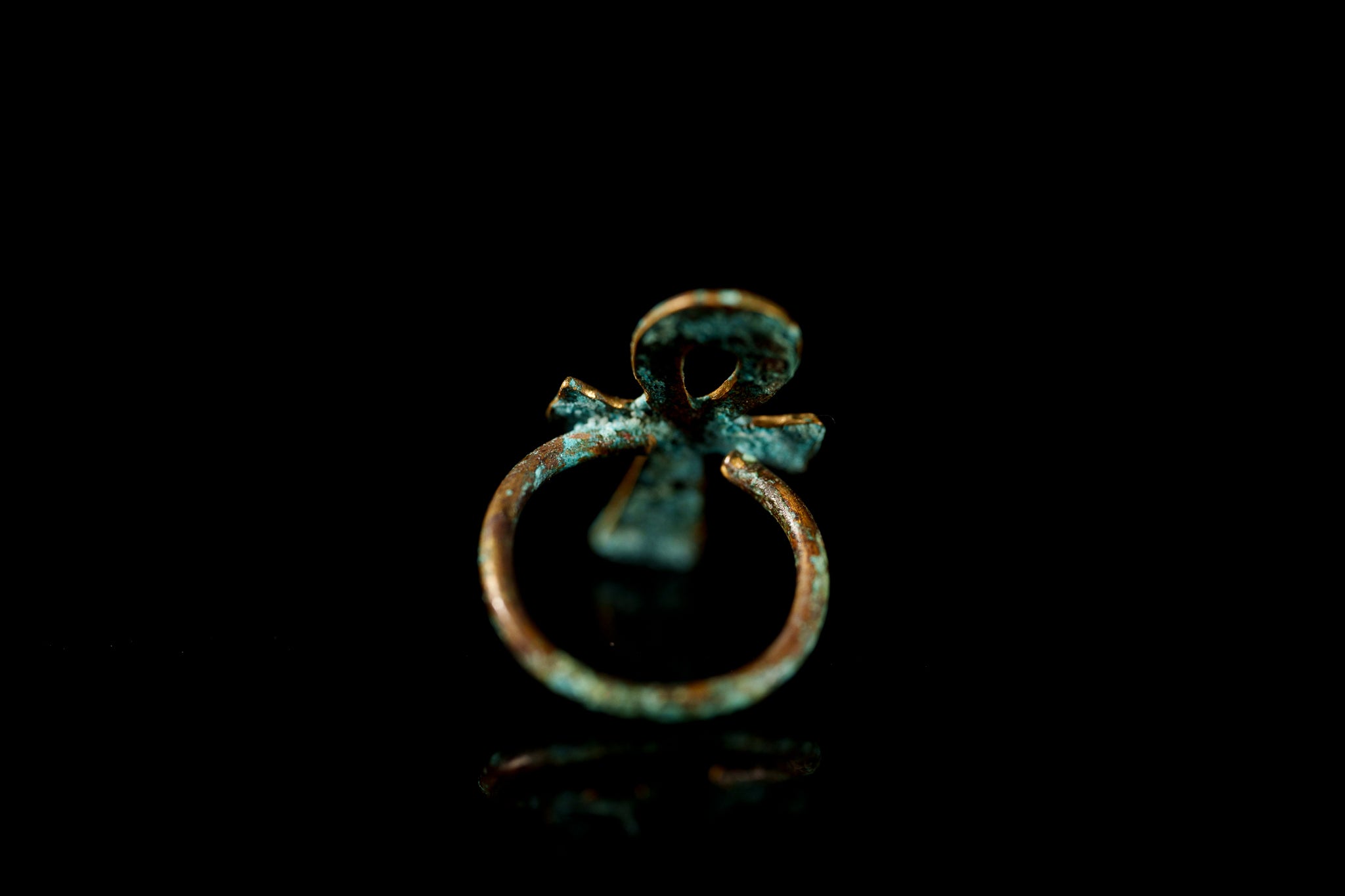 Key of Life Patina Ring