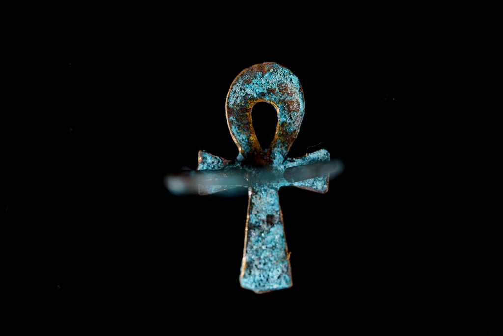 Key of Life Patina Ring