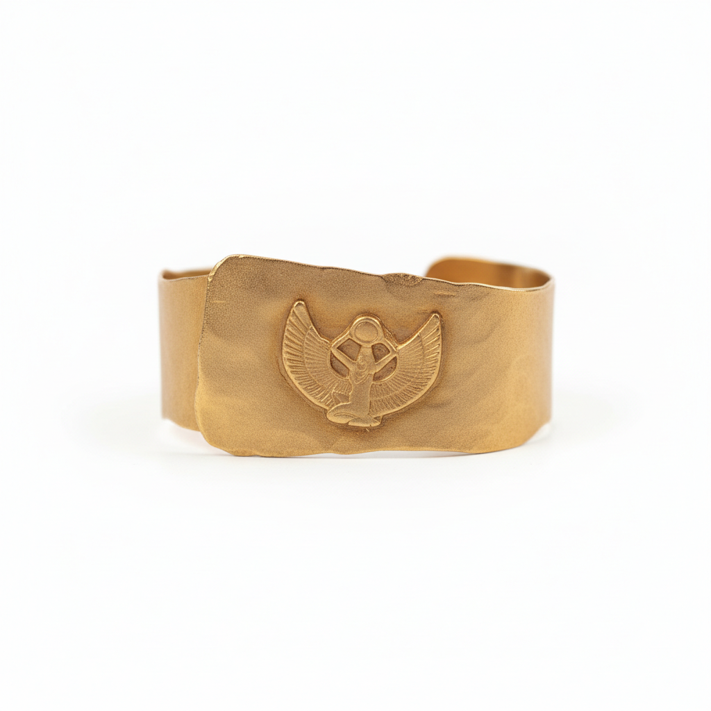 Wings of Isis Signet Ring
