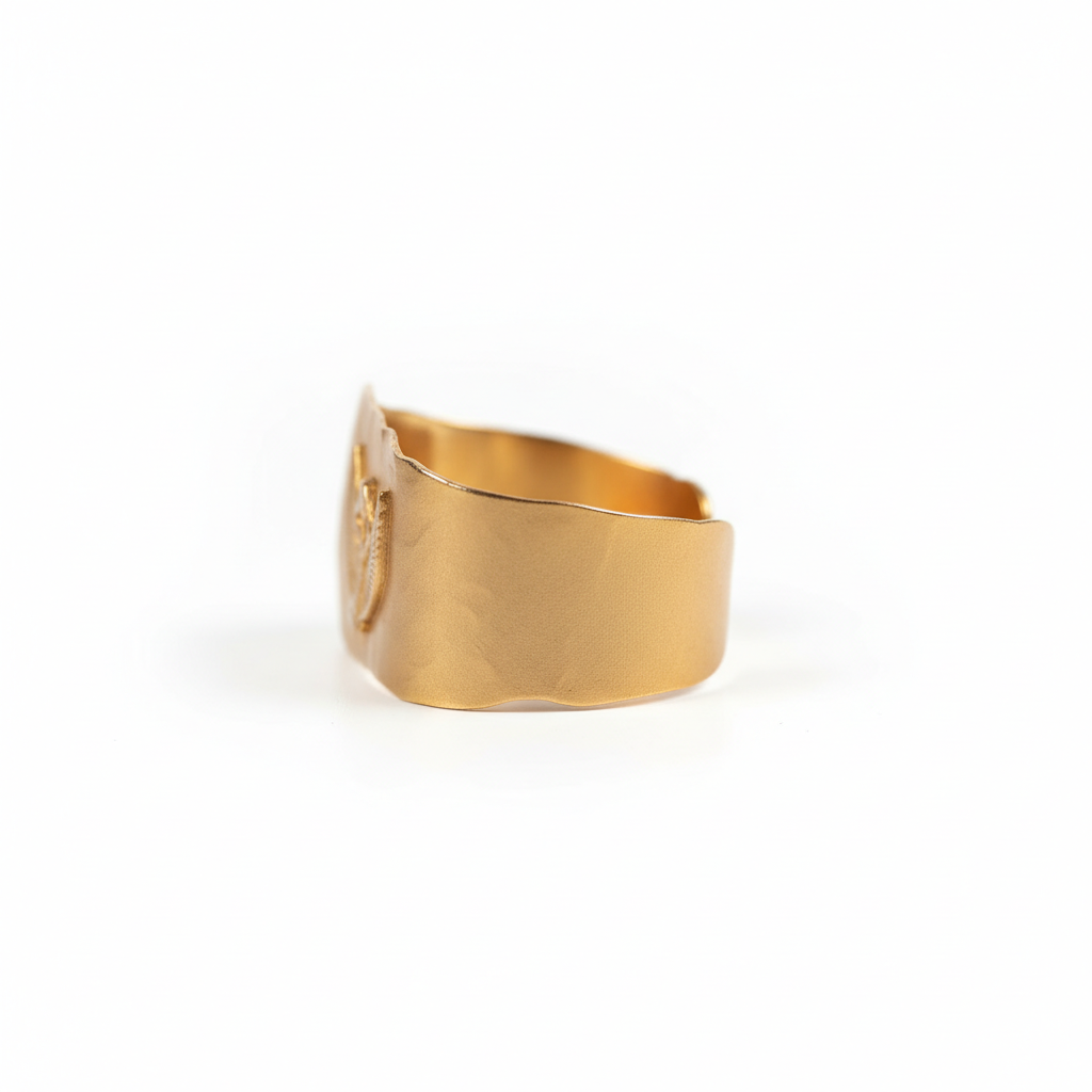 Wings of Isis Signet Ring